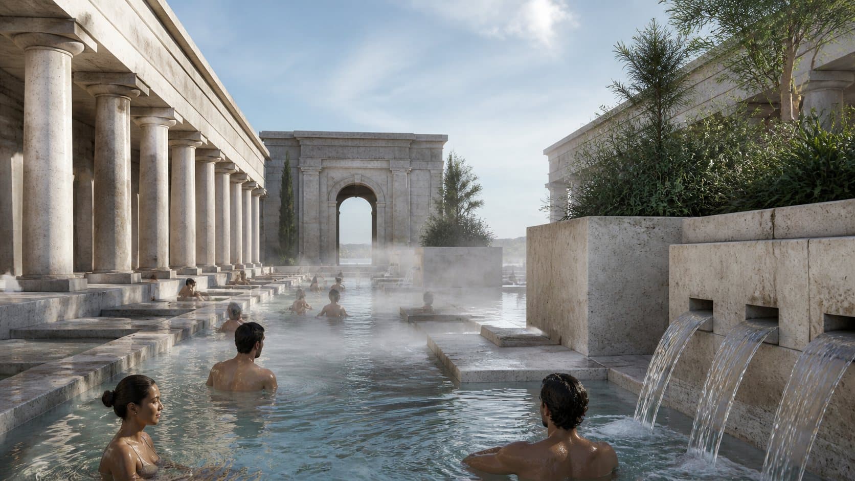 Earth & Ember editorial image for The Roman bath: a civic case for hygiene.