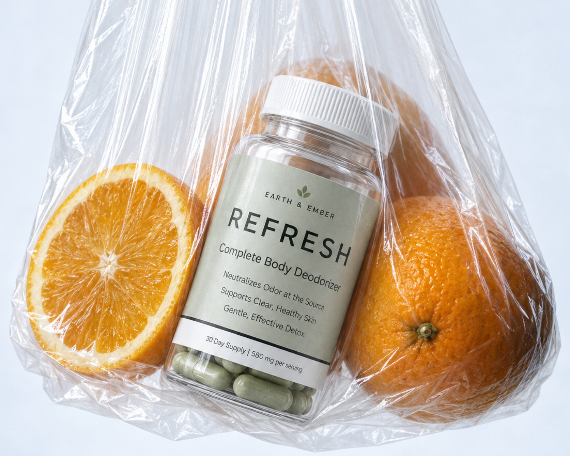 Earth & Ember | REFRESH Internal Deodorant.